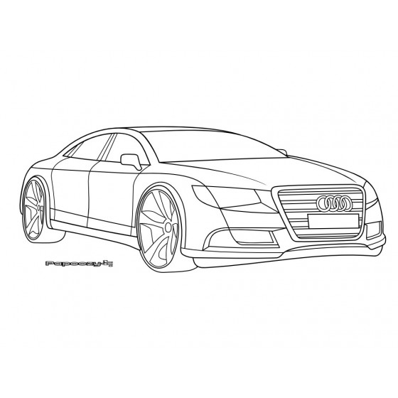 Audi A8 Sketch